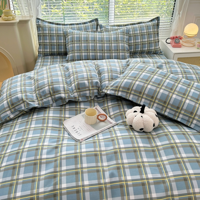 91家纺网 家纺一手货源 找家纺 曼璐家纺 2025新款加厚磨毛植物羊绒单被套直播爆款被套单件 简兮