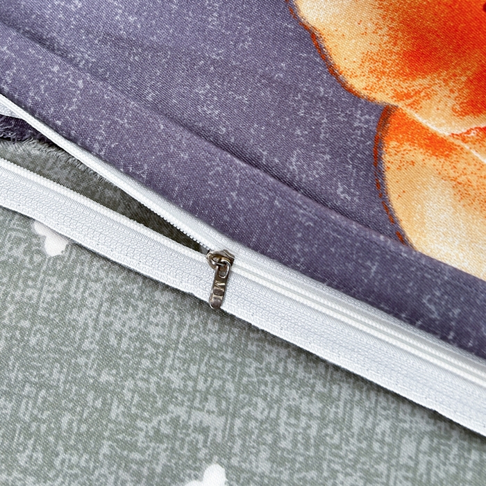 91家纺网 家纺一手货源 找家纺 曼璐家纺 2025新款加厚磨毛植物羊绒单被套直播爆款被套单件 秋思-灰