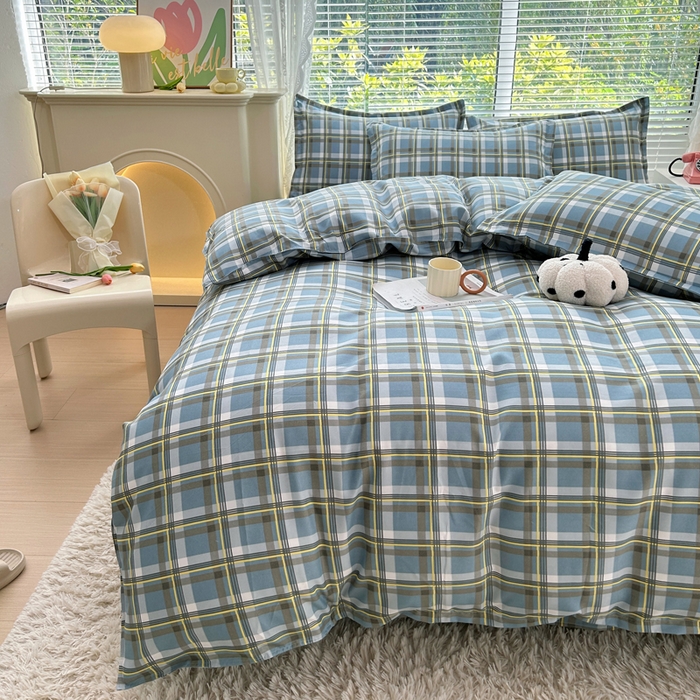 91家纺网 家纺一手货源 找家纺 曼璐家纺 2025新款加厚磨毛植物羊绒单被套直播爆款被套单件 简兮