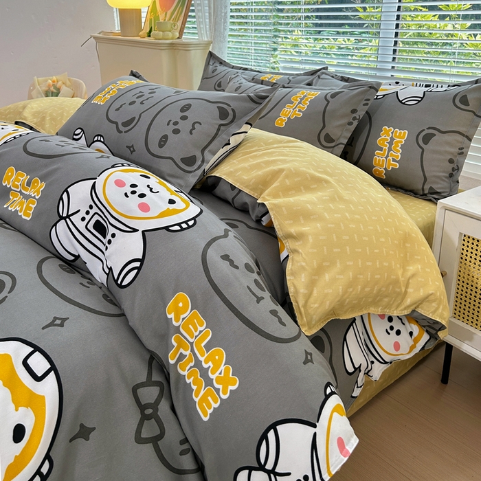 91家纺网 家纺一手货源 找家纺 曼璐家纺 2025新款加厚磨毛植物羊绒单被套直播爆款被套单件 遨游天际