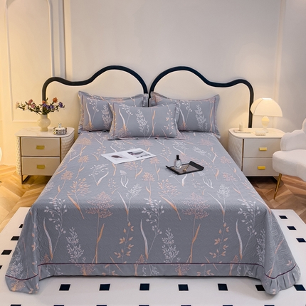 91家纺网 家纺一手货源 找家纺 （总）小时代 2023新款全棉印花床盖