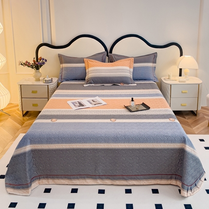 小时代 2023新款全棉印花床盖 漫生活