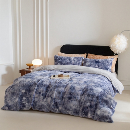 91家纺网 家纺一手货源 找家纺 2023新款毛毯被子四件套单件床单被套床笠珊瑚绒牛奶绒法兰绒兔毛绒