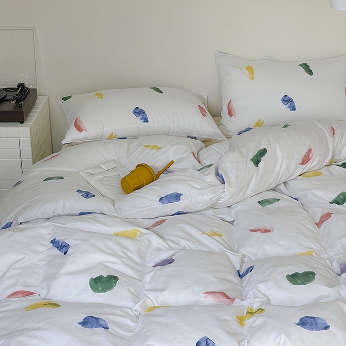 91家纺网 家纺一手货源 找家纺 窝米 2024春季新品13370全棉四件套系列 星沙