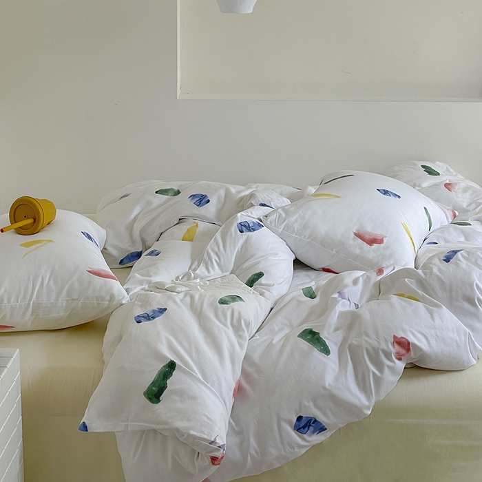 91家纺网 家纺一手货源 找家纺 窝米 2024春季新品13370全棉四件套系列 星沙