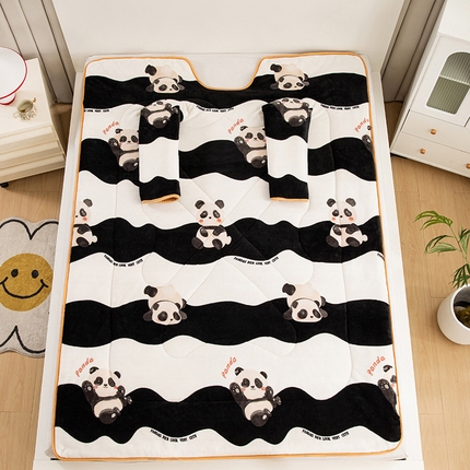 91家纺网 家纺一手货源 找家纺 （总）照世 2023新款牛奶绒懒人被,绿绿小花,妙妙熊,清香羽,时代之光,熊猫宝贝,字母小狗