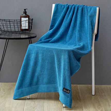 91家纺网 家纺一手货源 找家纺 （总）朴尔家纺-毛巾被 2023新款全棉32股酒店风黑标加厚毛巾浴巾组合