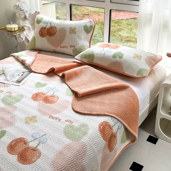 91家纺网 家纺一手货源 找家纺 （总）2024新款40支棉加绒单床盖三件套双面可用全棉加厚婴儿绒