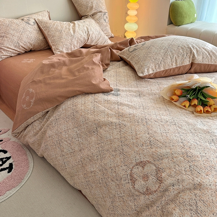 91家纺网 家纺一手货源 找家纺 千朵 2023新款全棉生态磨毛四件套第三批 巴黎