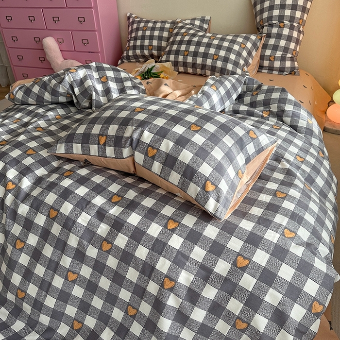 91家纺网 家纺一手货源 找家纺 千朵 2023新款全棉生态磨毛四件套第三批 心愿