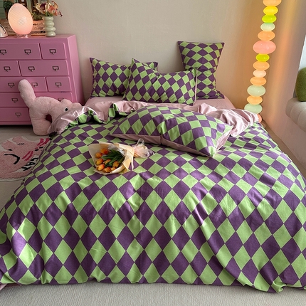 91家纺网 家纺一手货源 找家纺 （总）千朵 2023新款全棉生态磨毛四件套第三批