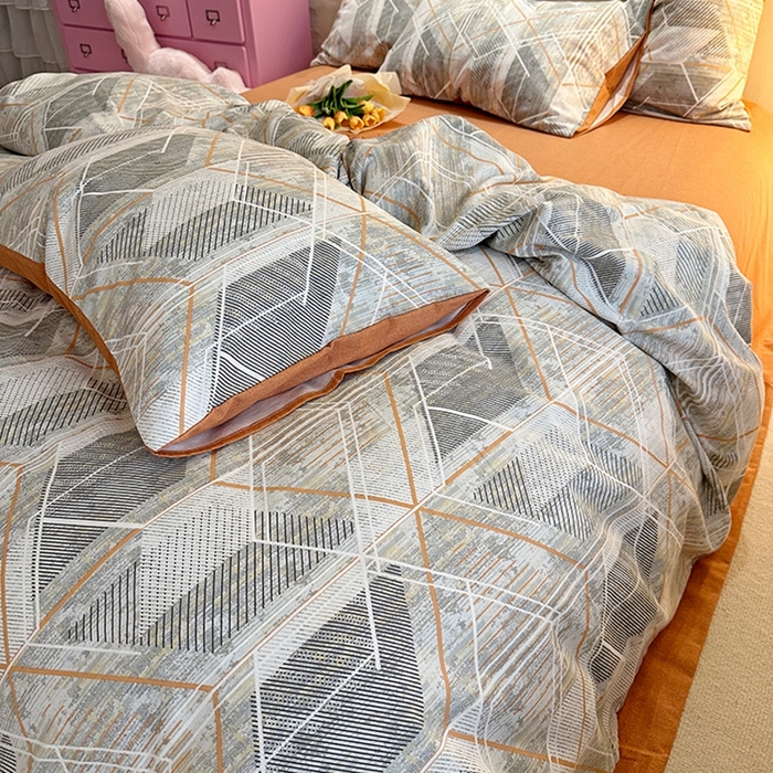 91家纺网 家纺一手货源 找家纺 千朵 2023新款全棉生态磨毛四件套第三批 格森