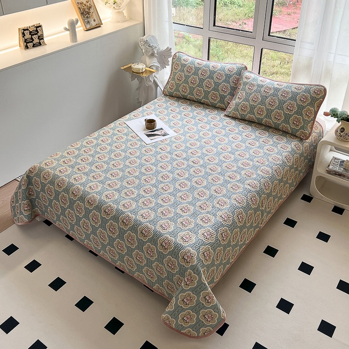 91家纺网 家纺一手货源 找家纺 2024新款40支棉加绒单床盖三件套双面可用全棉加厚婴儿绒 法蕴