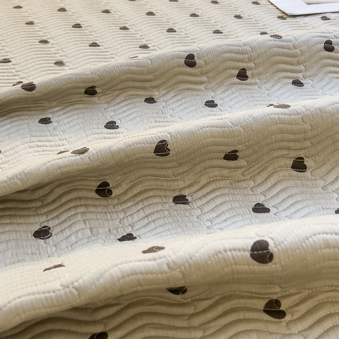 91家纺网 家纺一手货源 找家纺 2024新款40支棉加绒单床盖三件套双面可用全棉加厚婴儿绒 爱心驼