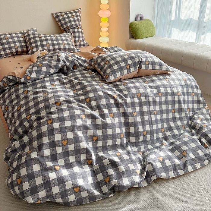 91家纺网 家纺一手货源 找家纺 千朵 2023新款全棉生态磨毛四件套第三批 心愿