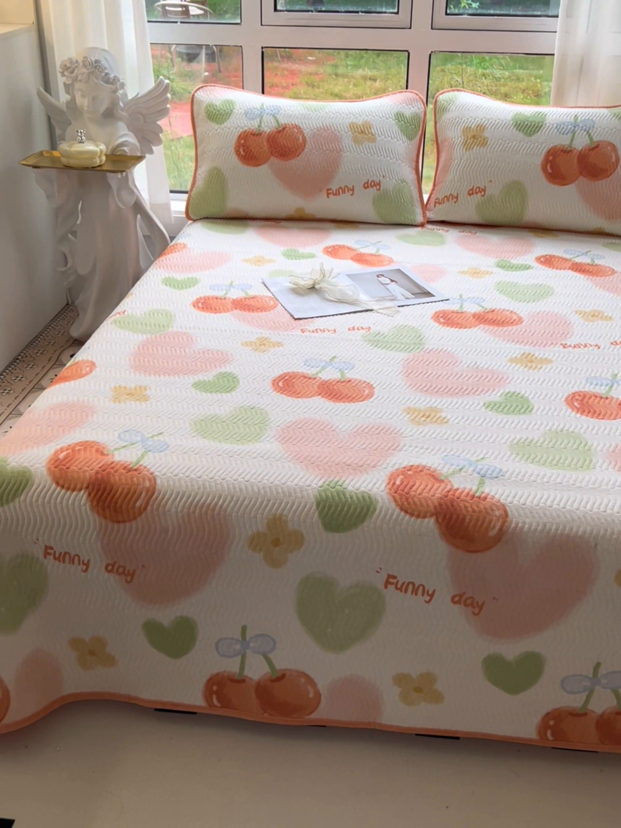 91家纺网 家纺一手货源 找家纺 （总）2024新款40支棉加绒单床盖三件套双面可用全棉加厚婴儿绒