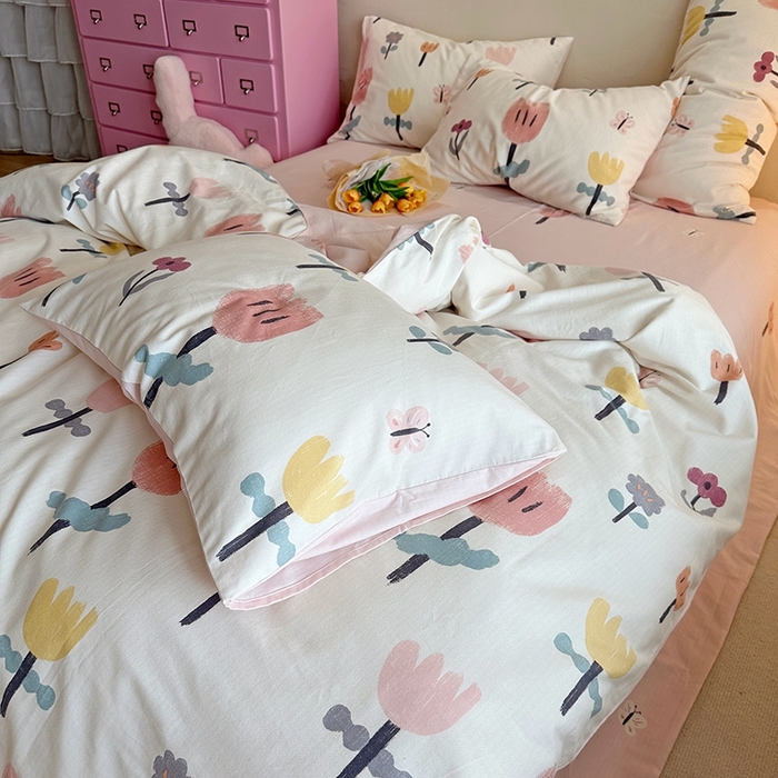 91家纺网 家纺一手货源 找家纺 千朵 2023新款全棉生态磨毛四件套第三批 乔纳森