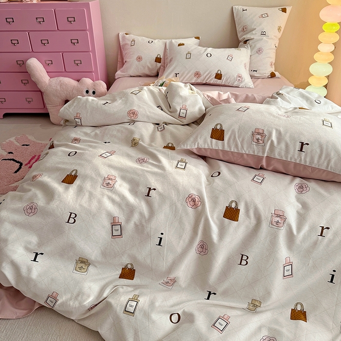 91家纺网 家纺一手货源 找家纺 千朵 2023新款全棉生态磨毛四件套第三批 依琳