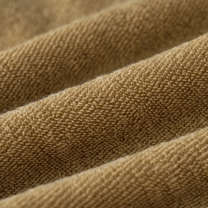 91家纺网 家纺一手货源 找家纺 朴尔家纺-毛巾被 2023新款全棉32股酒店风迷宫格加厚毛巾浴巾组合 35*75cm毛巾迷宫格-落叶黄