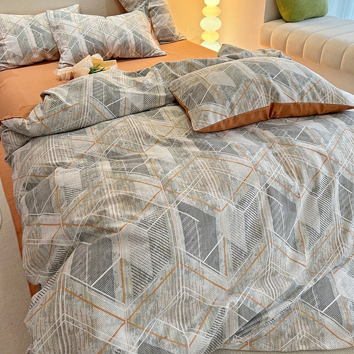 91家纺网 家纺一手货源 找家纺 千朵 2023新款全棉生态磨毛四件套第三批 格森