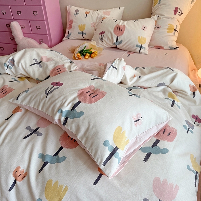 91家纺网 家纺一手货源 找家纺 千朵 2023新款全棉生态磨毛四件套第三批 乔纳森