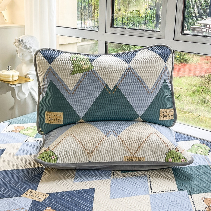 91家纺网 家纺一手货源 找家纺 2024新款40支棉加绒单床盖三件套双面可用全棉加厚婴儿绒 淘淘龙