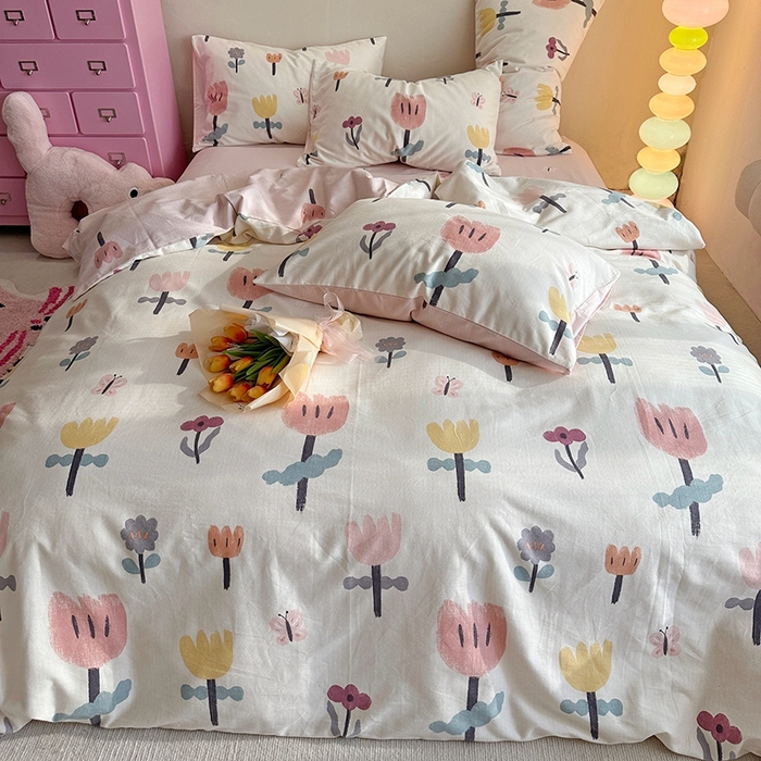 91家纺网 家纺一手货源 找家纺 千朵 2023新款全棉生态磨毛四件套第三批 乔纳森