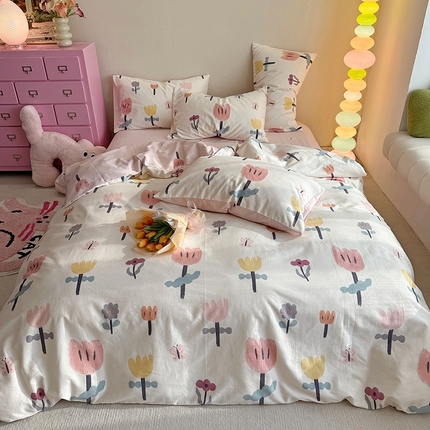 千朵 2023新款全棉生态磨毛四件套第三批 乔纳森