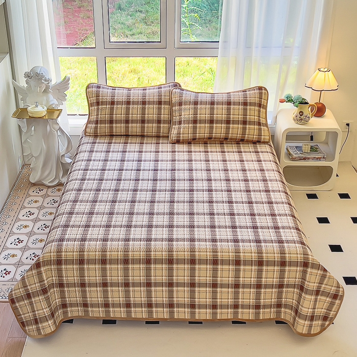 91家纺网 家纺一手货源 找家纺 2024新款40支棉加绒单床盖三件套双面可用全棉加厚婴儿绒 托马