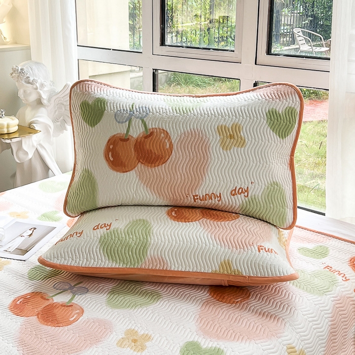 91家纺网 家纺一手货源 找家纺 2024新款40支棉加绒单床盖三件套双面可用全棉加厚婴儿绒 果然好甜