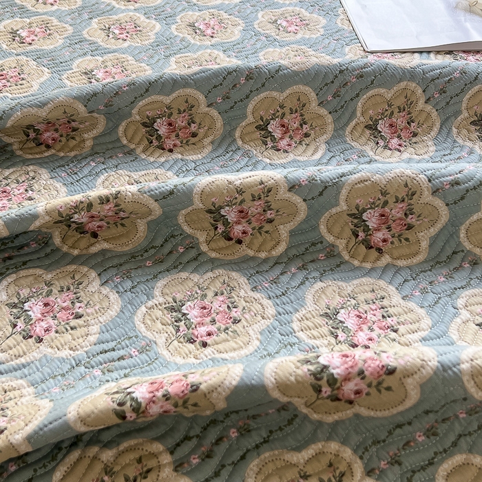 91家纺网 家纺一手货源 找家纺 2024新款40支棉加绒单床盖三件套双面可用全棉加厚婴儿绒 法蕴