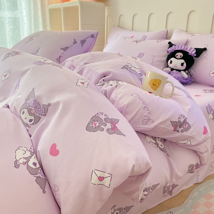 博雅 2023新款三丽鸥卡通全棉四件套系列-第三批 辛巴与库洛米