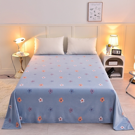 91家纺网 家纺一手货源 找家纺 （总）简一 2024新款高克重牛奶绒迪士尼系列单床单