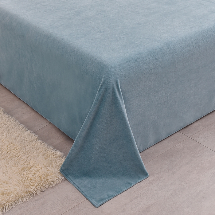 91家纺网 家纺一手货源 找家纺 简一 2024新款高克重牛奶绒迪士尼系列单床单 印象派