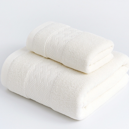91家纺网 家纺一手货源 找家纺 （总）朴尔家纺-毛巾被 2023新款全棉32股酒店风麦穗纹加厚毛巾浴巾组合