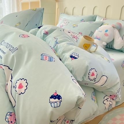 博雅 2023新款三丽鸥卡通全棉四件套系列-第三批 甜品玉桂狗
