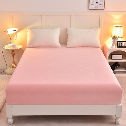 简一 2024新款高克重牛奶绒迪士尼系列单床笠 米奇家族