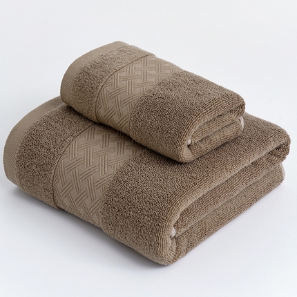 91家纺网 家纺一手货源 找家纺 （总）朴尔家纺-毛巾被 2023新款全棉32股酒店风麦穗纹加厚毛巾浴巾组合