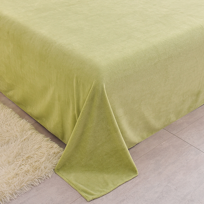 91家纺网 家纺一手货源 找家纺 简一 2024新款高克重牛奶绒迪士尼系列单床单 快乐小白