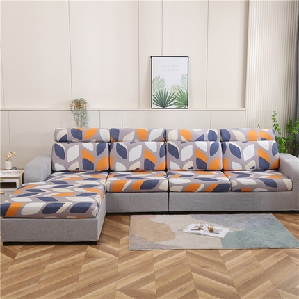 91家纺网 家纺一手货源 找家纺 雅竹家纺 牛奶丝沙发笠套-牛奶丝 橙光