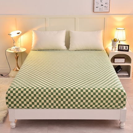 简一 2024新款高克重牛奶绒迪士尼系列单床笠 米奇乐园