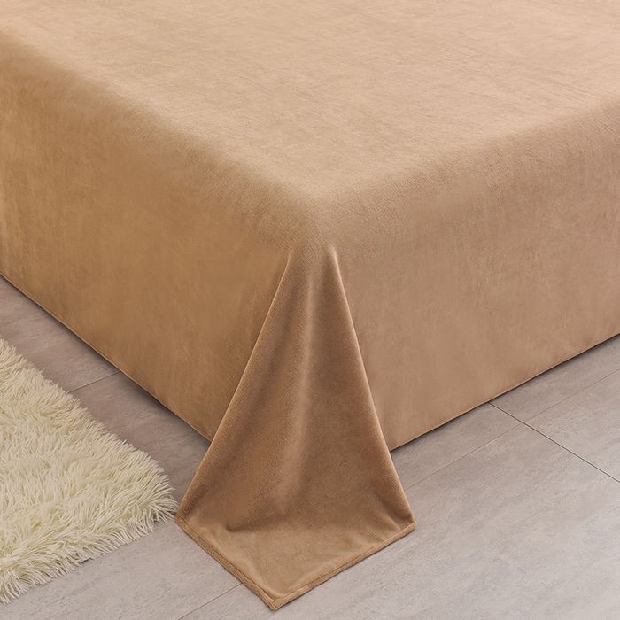 91家纺网 家纺一手货源 找家纺 简一 2024新款高克重牛奶绒迪士尼系列单床单 俏皮米妮