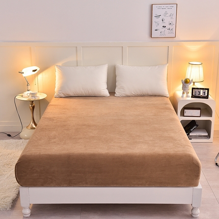 简一 2024新款高克重牛奶绒迪士尼系列单床笠 小泰迪