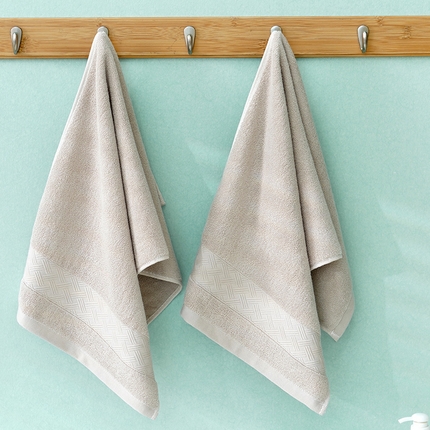 91家纺网 家纺一手货源 找家纺 （总）朴尔家纺-毛巾被 2023新款全棉32股酒店风麦穗纹加厚毛巾浴巾组合