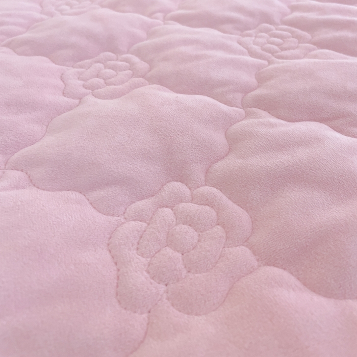 91家纺网 家纺一手货源 找家纺 （总）优乐家纺 2025新款高克重宝宝绒夹棉床盖系列三件套