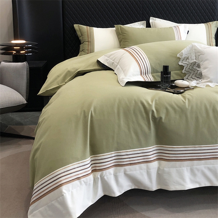 91家纺网 家纺一手货源 找家纺 （总）卡姿家纺 2023秋冬32支澳棉磨毛四件套—铂丽