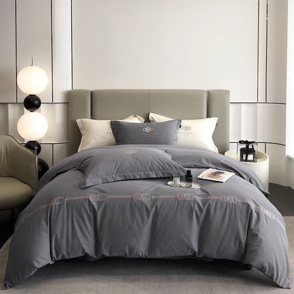 91家纺网 家纺一手货源 找家纺 卡姿家纺 2023秋冬32支澳棉磨毛四件套—邦妮 邦妮蓝莓