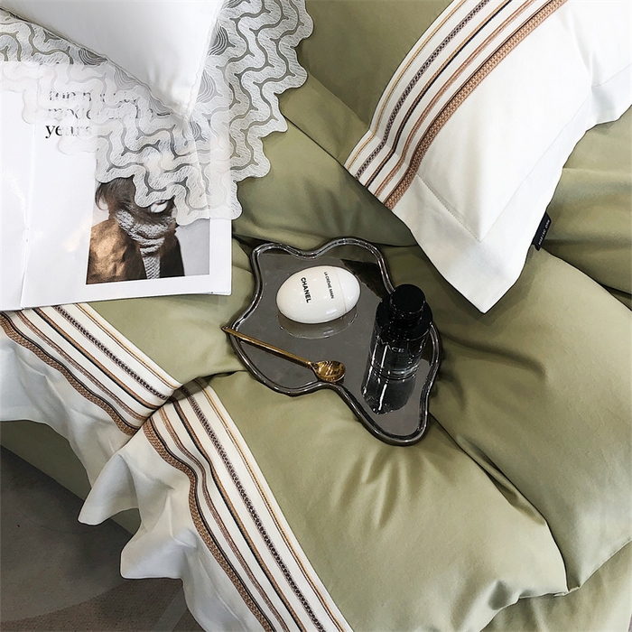 91家纺网 家纺一手货源 找家纺 （总）卡姿家纺 2023秋冬32支澳棉磨毛四件套—铂丽