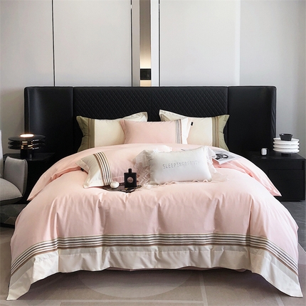 91家纺网 家纺一手货源 找家纺 （总）卡姿家纺 2023秋冬32支澳棉磨毛四件套—铂丽