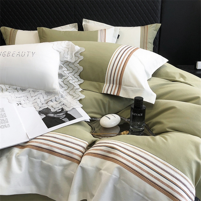 91家纺网 家纺一手货源 找家纺 （总）卡姿家纺 2023秋冬32支澳棉磨毛四件套—铂丽